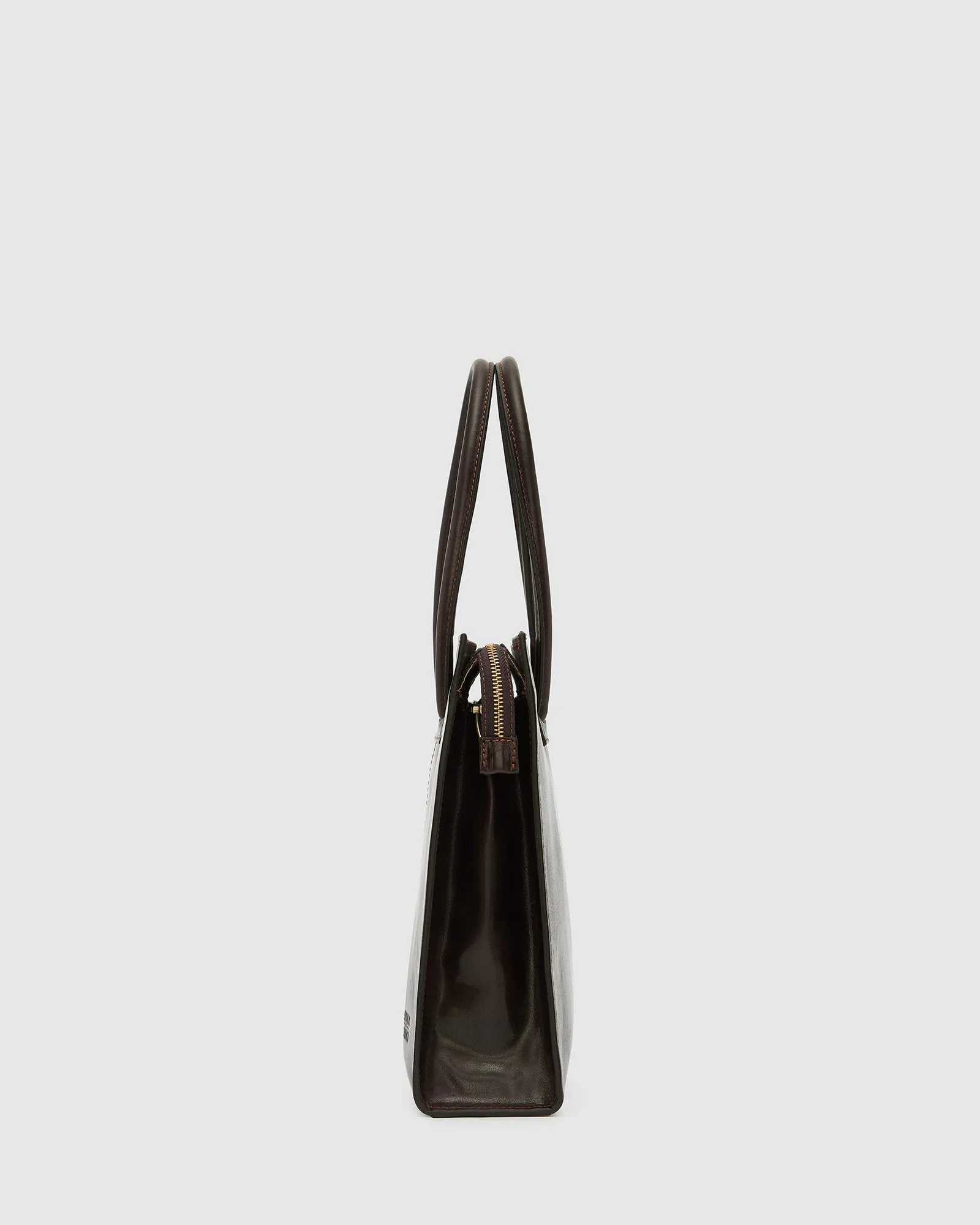 Florence Chocolate - Leather Tote Work Bag