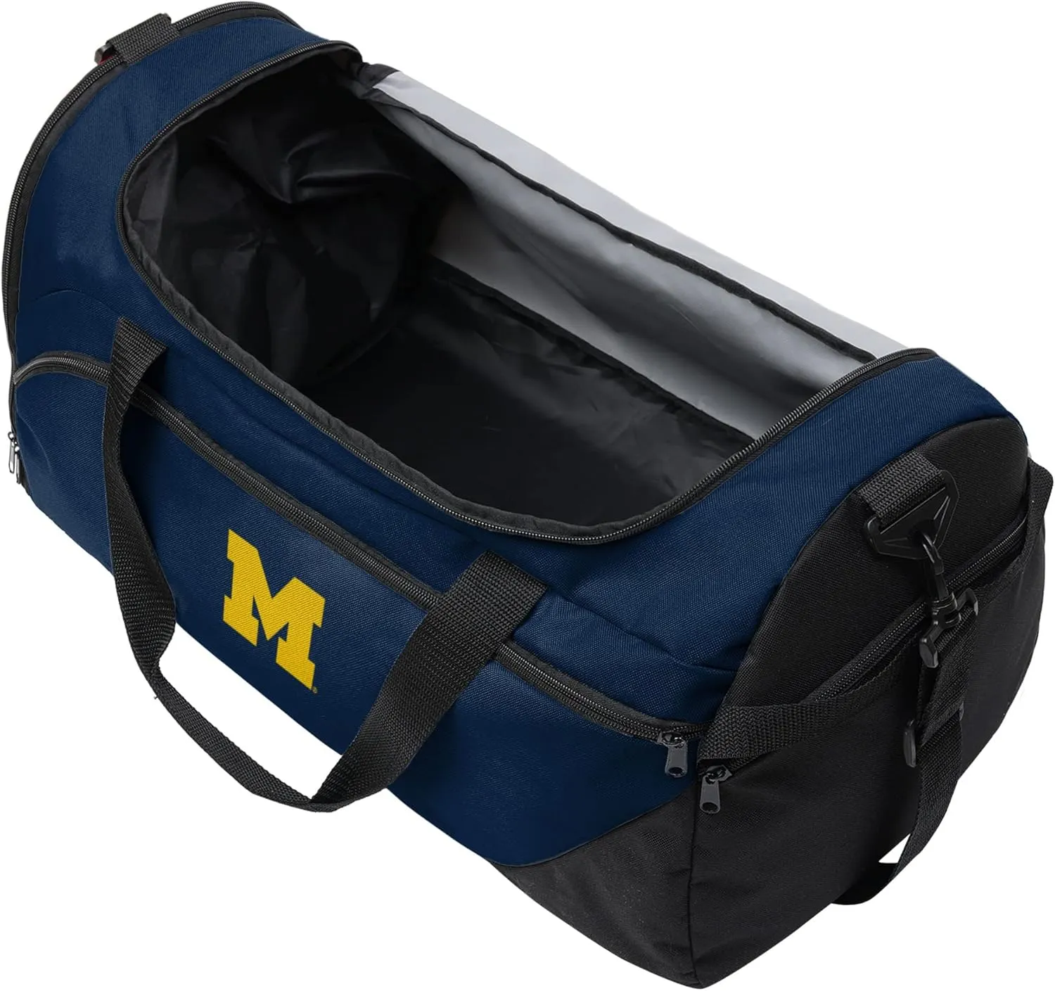 FOCO NCAA Unisex-Adult NCAA Team Logo Solid Big Logo Duffle Bag