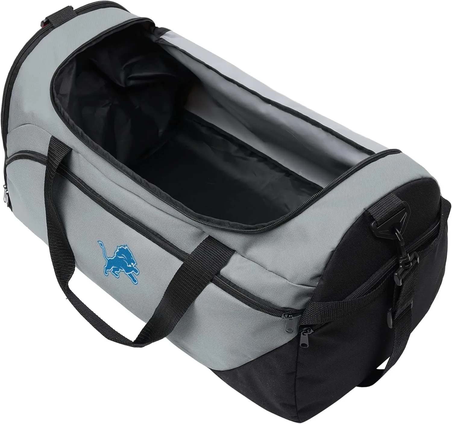 FOCO unisex-adult NFL Solid Big Logo Duffle Bag
