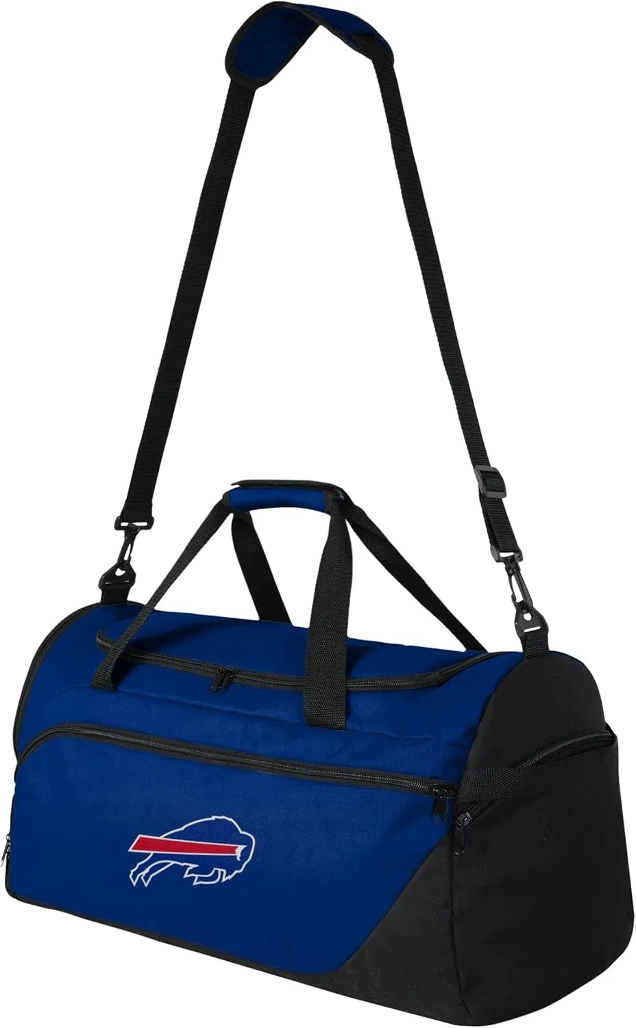 FOCO unisex-adult NFL Solid Big Logo Duffle Bag