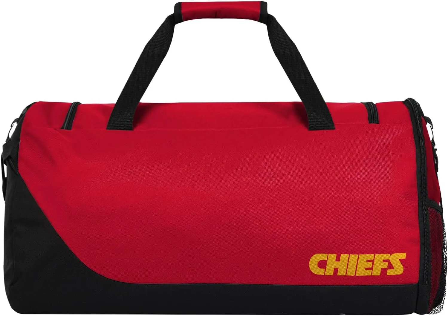 FOCO unisex-adult NFL Solid Big Logo Duffle Bag