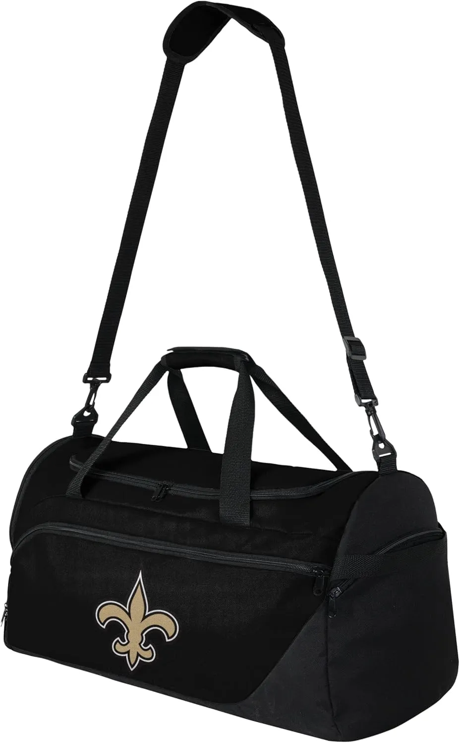 FOCO unisex-adult NFL Solid Big Logo Duffle Bag