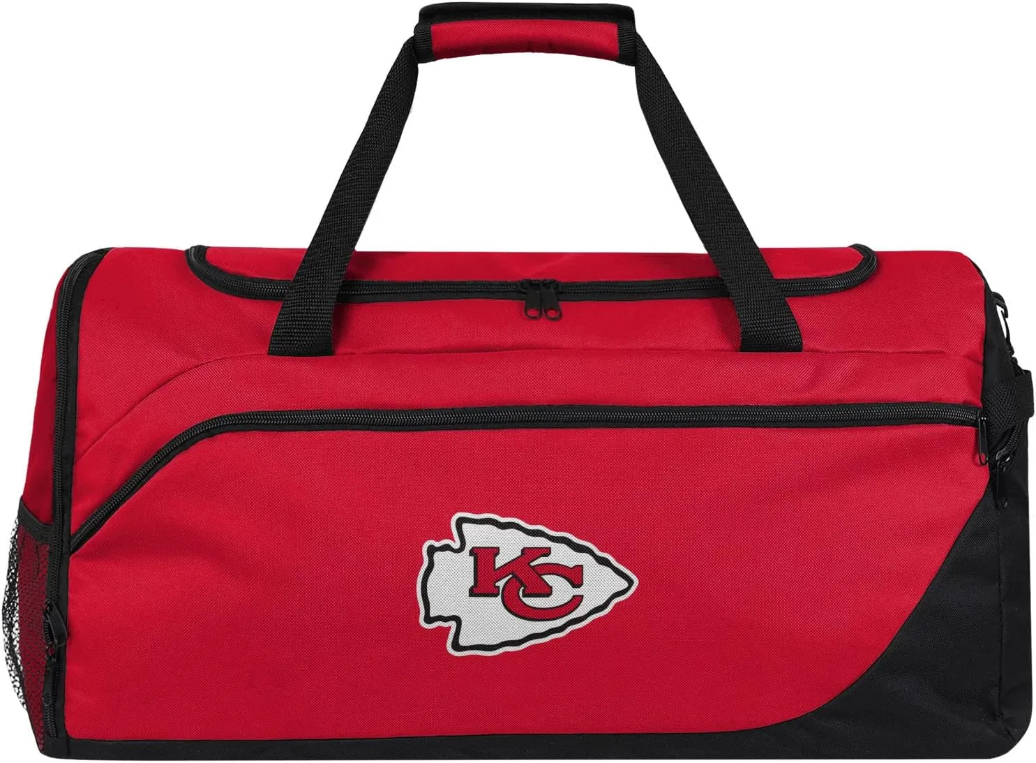 FOCO unisex-adult NFL Solid Big Logo Duffle Bag