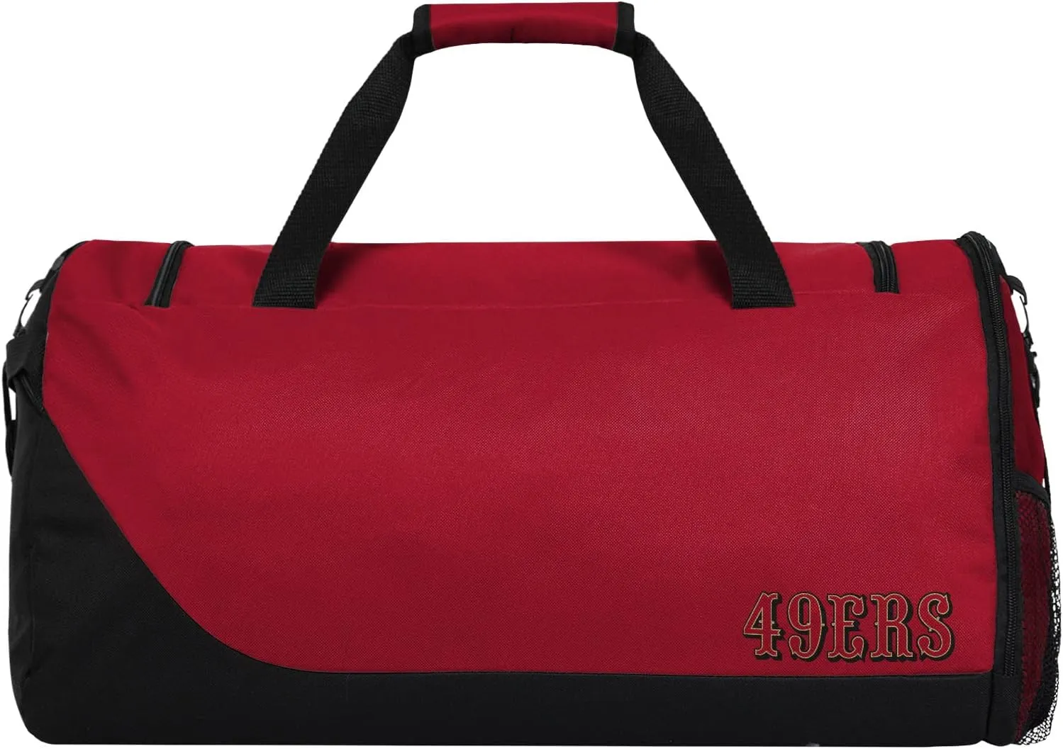 FOCO unisex-adult NFL Solid Big Logo Duffle Bag
