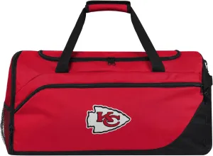 FOCO unisex-adult NFL Solid Big Logo Duffle Bag
