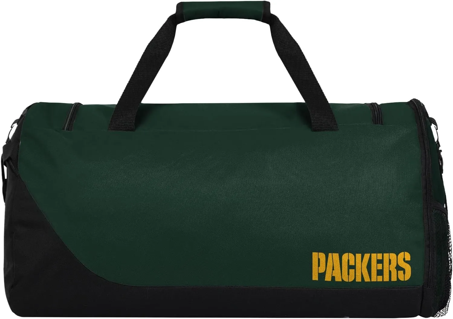 FOCO unisex-adult NFL Solid Big Logo Duffle Bag