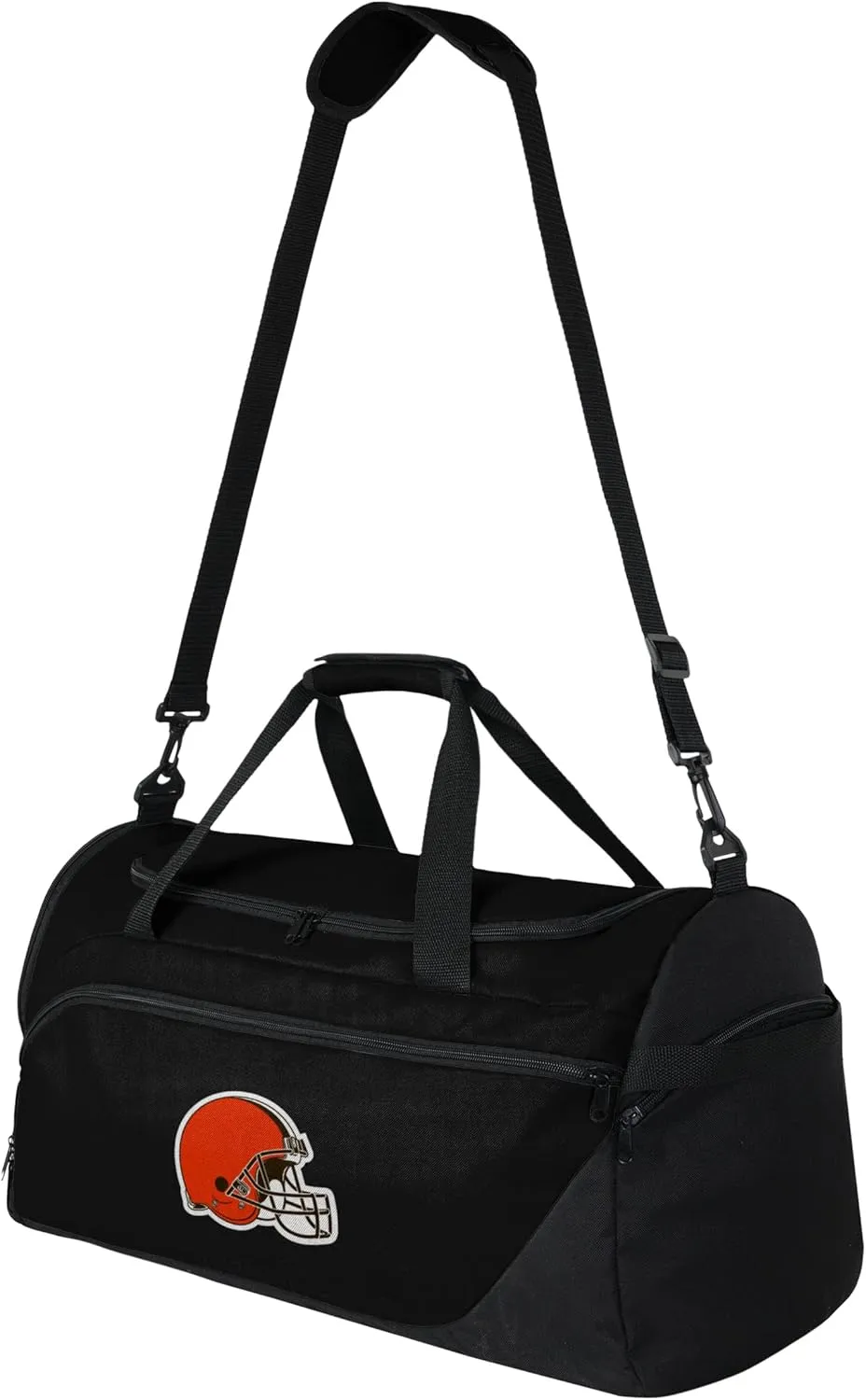 FOCO unisex-adult NFL Solid Big Logo Duffle Bag