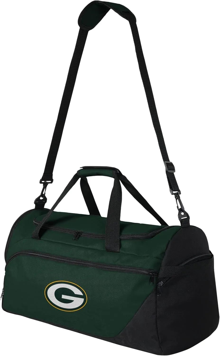 FOCO unisex-adult NFL Solid Big Logo Duffle Bag