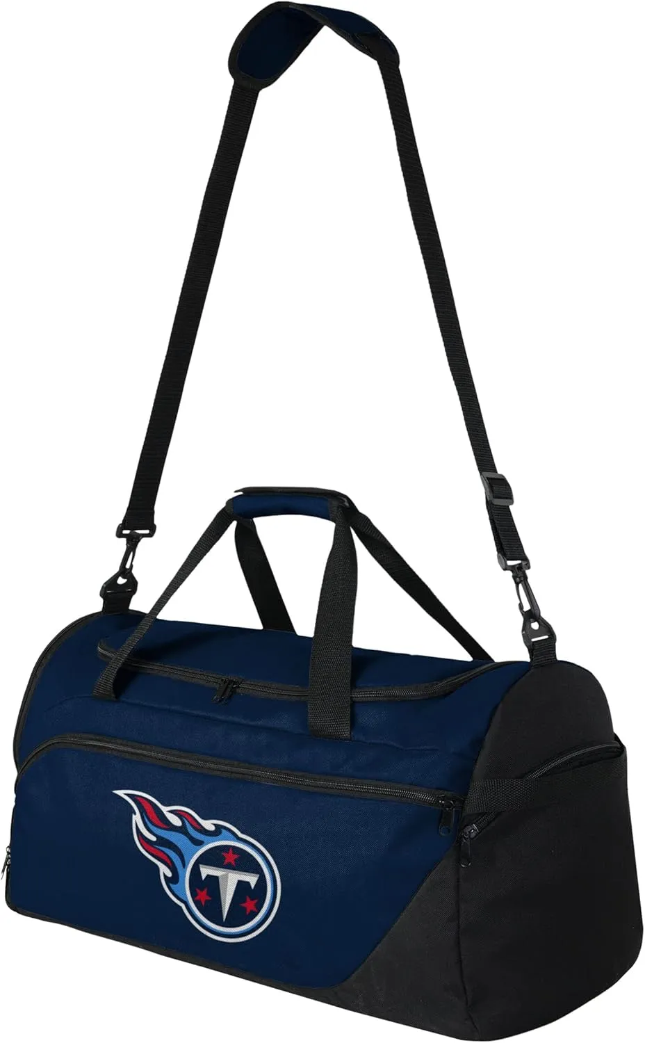 FOCO unisex-adult NFL Solid Big Logo Duffle Bag