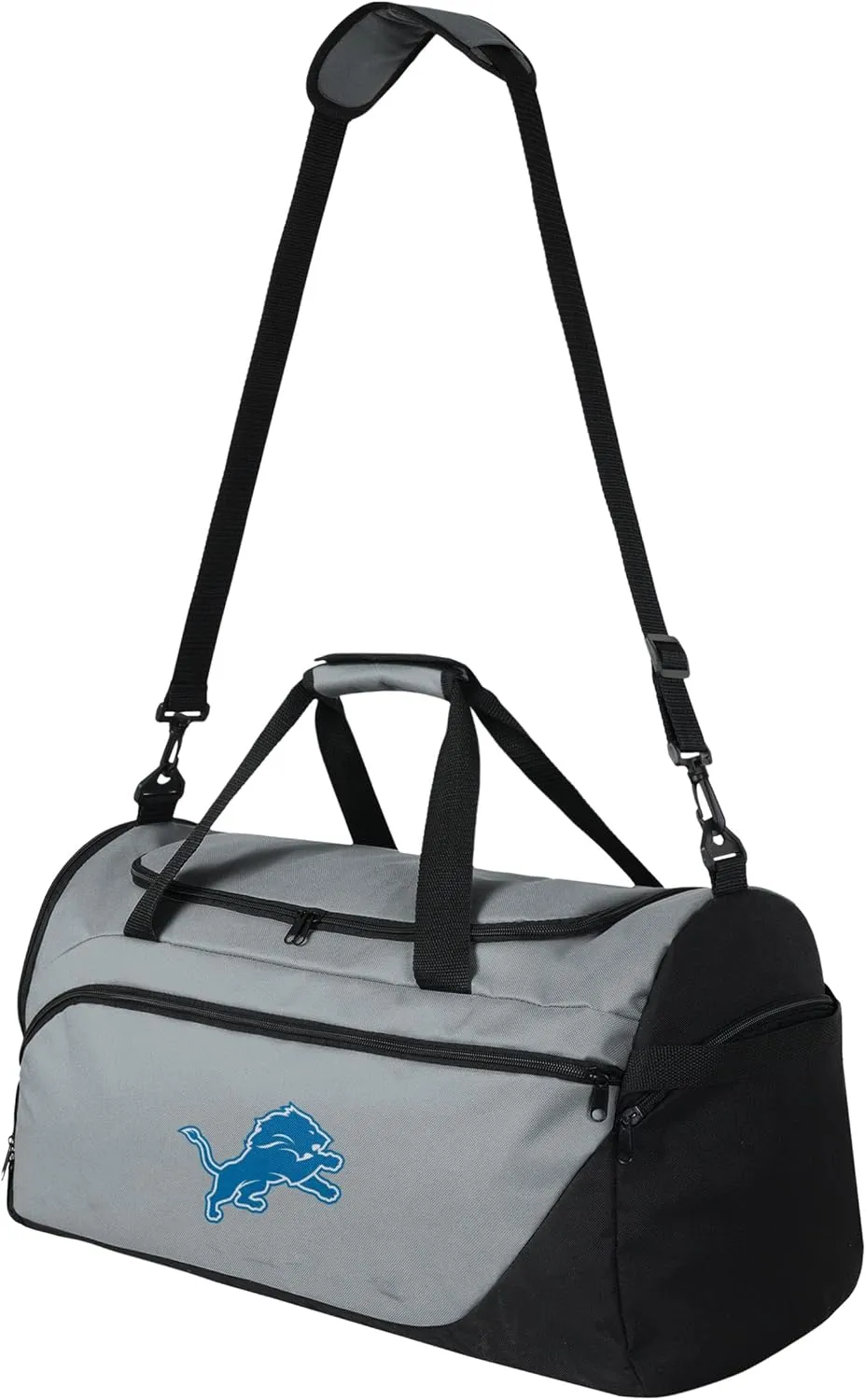 FOCO unisex-adult NFL Solid Big Logo Duffle Bag