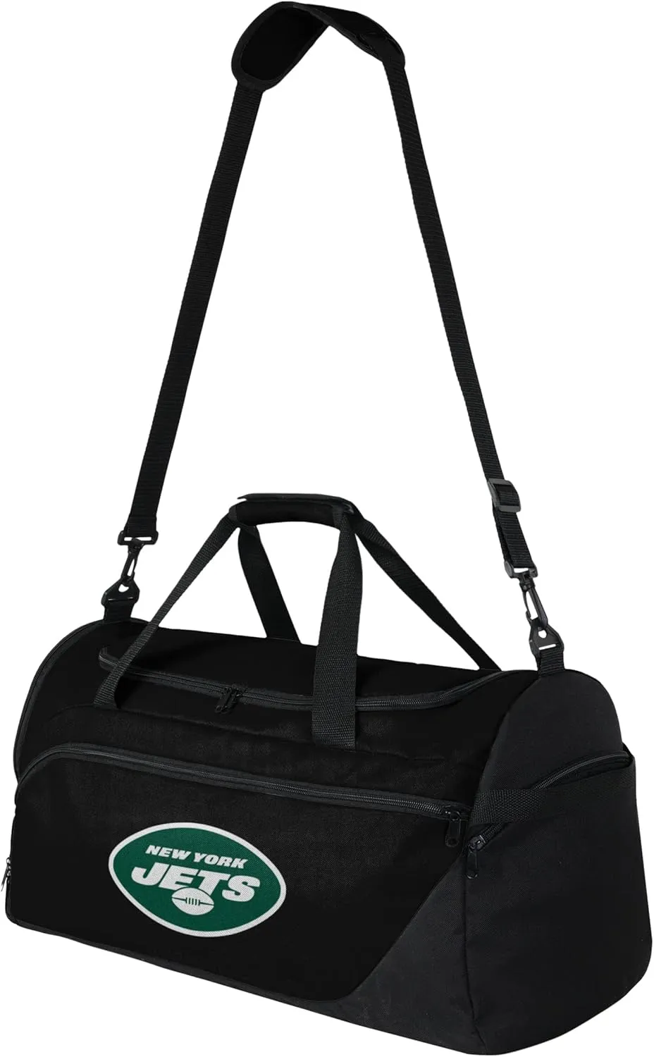 FOCO unisex-adult NFL Solid Big Logo Duffle Bag