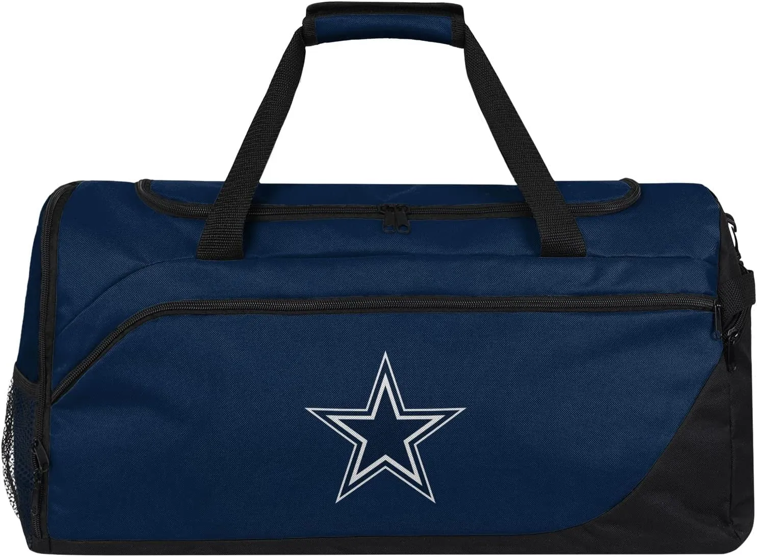 FOCO unisex-adult NFL Solid Big Logo Duffle Bag