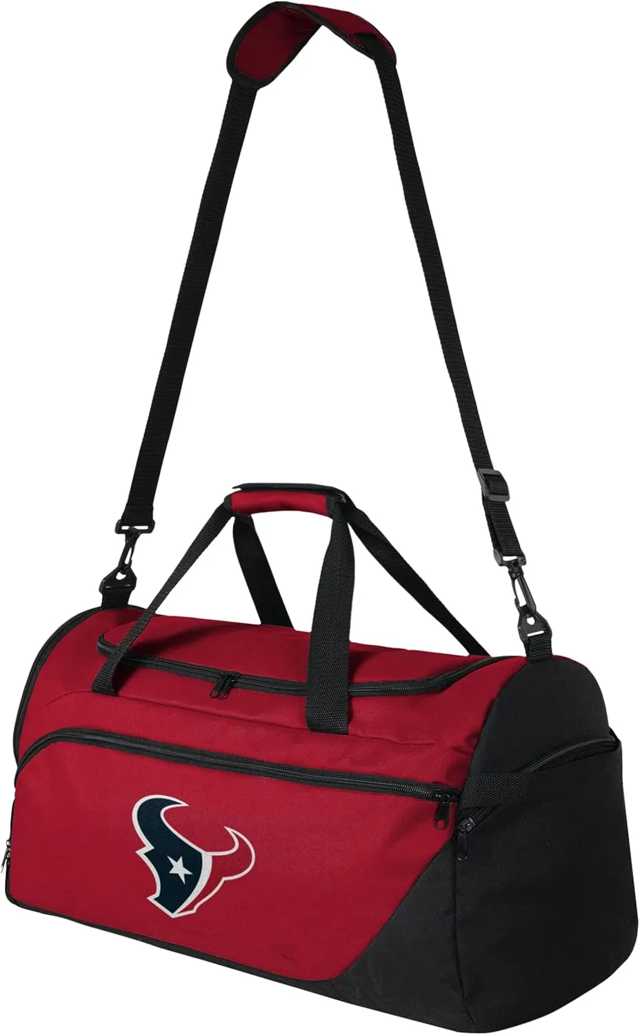 FOCO unisex-adult NFL Solid Big Logo Duffle Bag