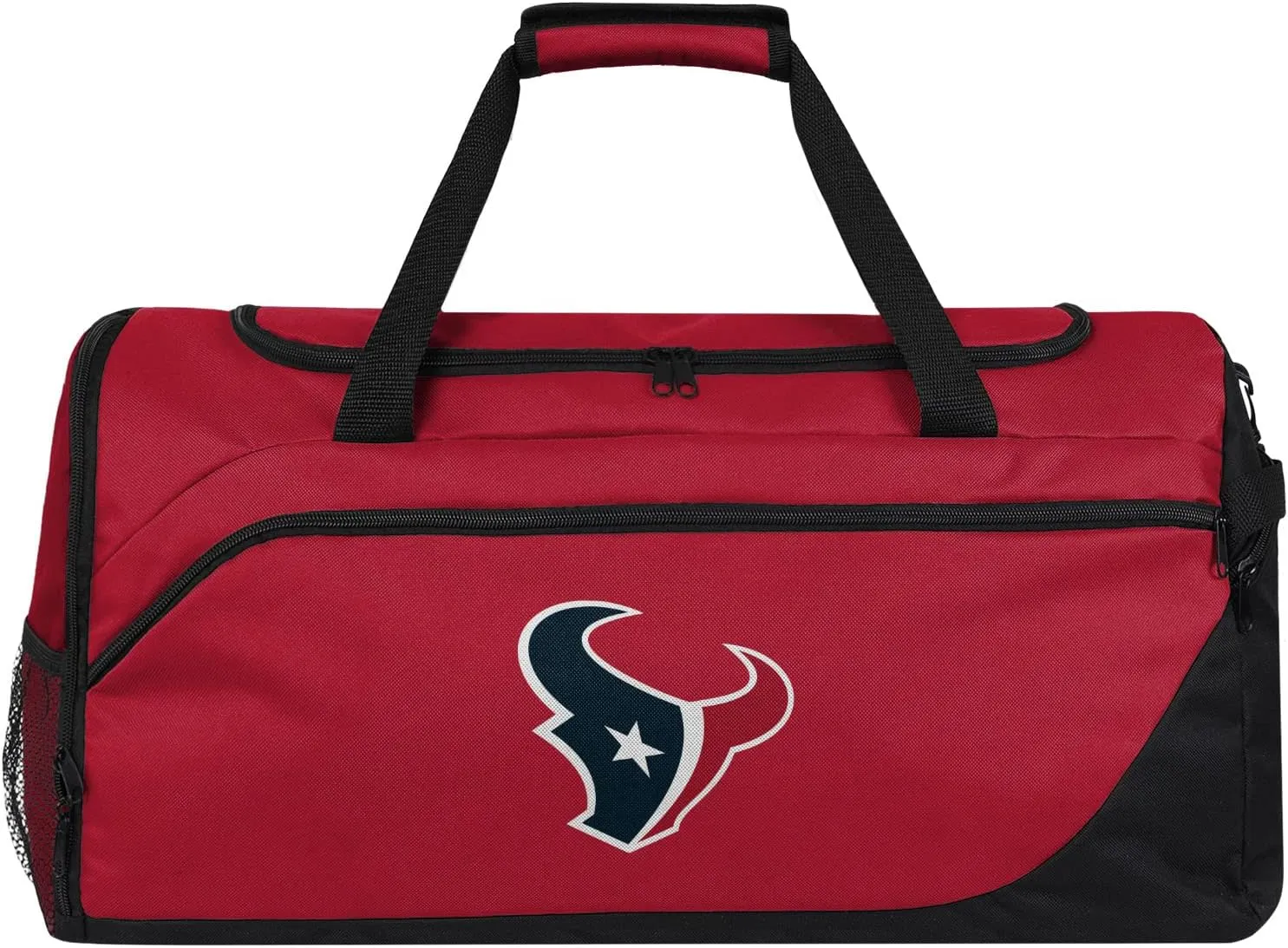 FOCO unisex-adult NFL Solid Big Logo Duffle Bag