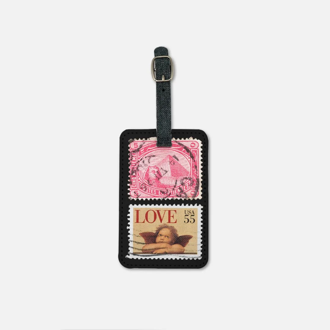 For The Love Of Travel Luggage Tag w/Buckle