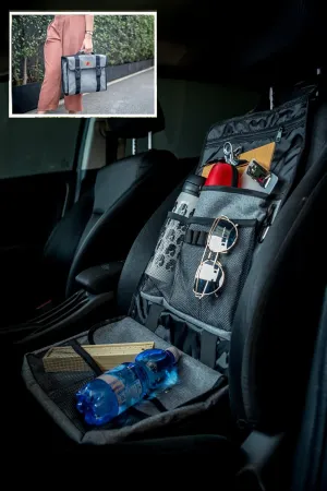 Front Seat - Passenger Seat Organizer by PF™, Convert to a Bag, Keep Everything in Your Cars,Vans,Trucks organized