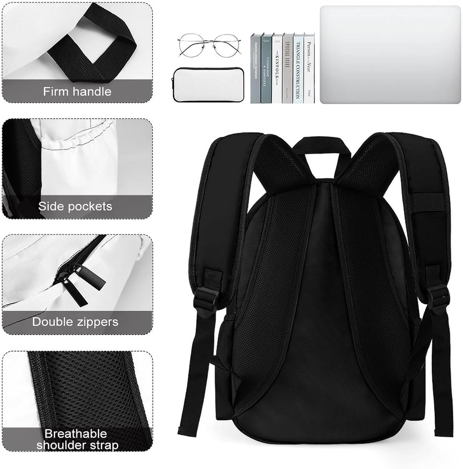 Game Backpacks Tag Backpack Travel Daypack Monkey Laptop Bag For Women Men
