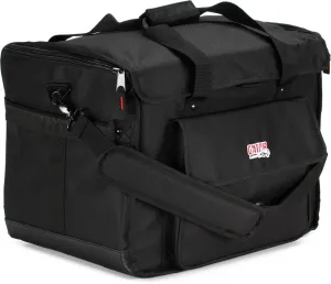 Gator Cases Studio Monitor Tote Bag Holds (2) Powered Monitors Up to 5" Driver Range, Fits JBL, Mackie, KRK, & More (G-STUDIOMON1)