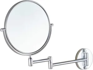 Gerrit Cosmetic Vanity Mirror Space Aluminum 8 Inch Makeup Mirror Beauty Mirror Bright Silver Quality Adjustable