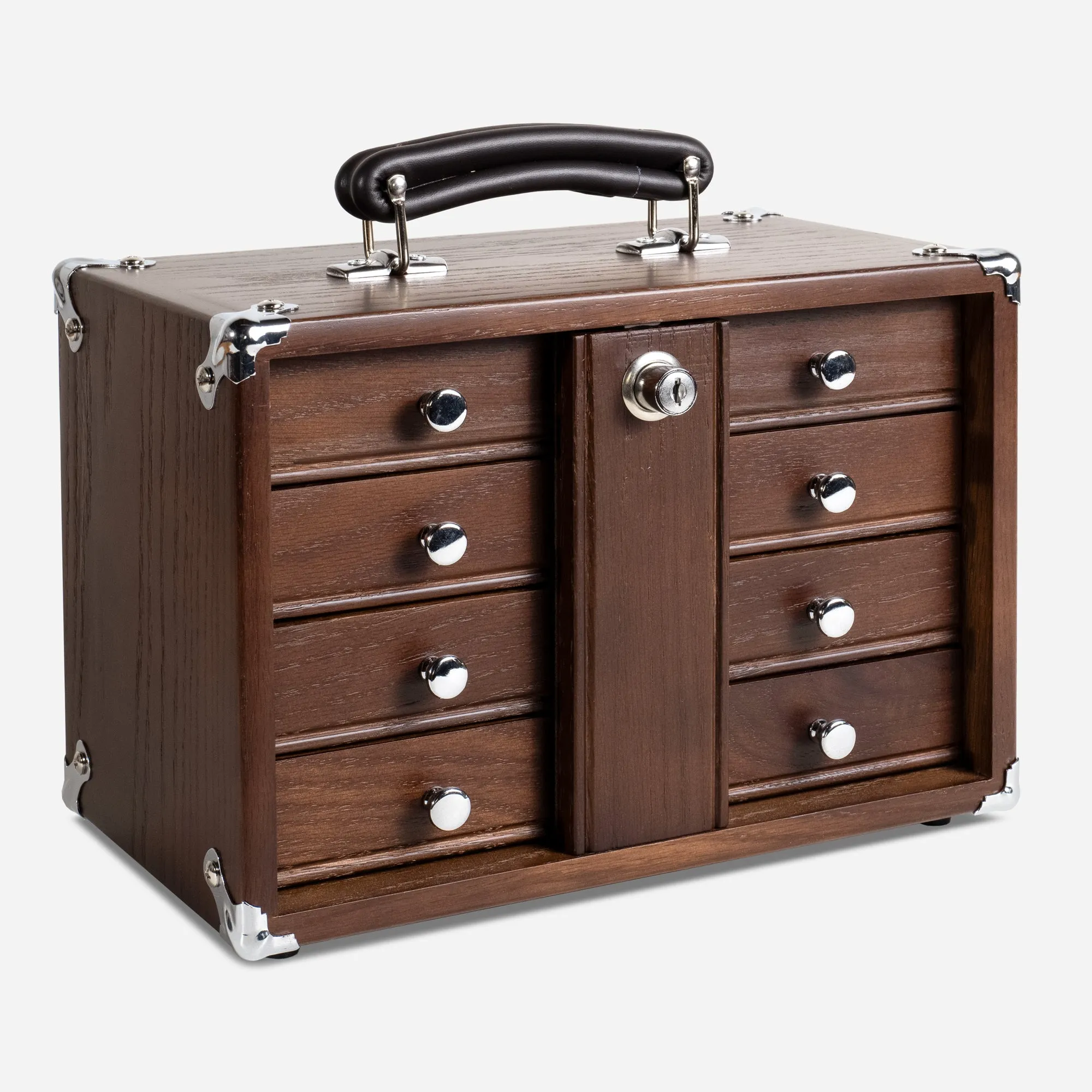Gerstner International Oak 4-Drawer Chest