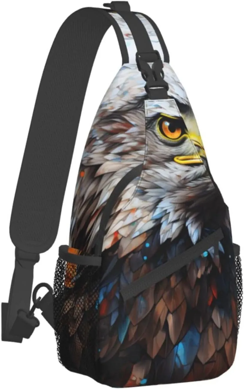 Girl Dance Butterfly Crossbody Bag Chest Shoulder Bag Small Casual Backpack Suitable For Women Men Hiking