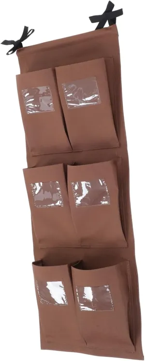 GLEAVI Trolley Bag for Shopping Cart Cleaning Supply Bag Vertical Pockets Organizer