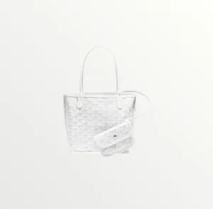 goyard anjou white tote