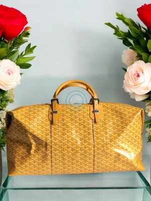 Goyard Goyardine 55 Duffle