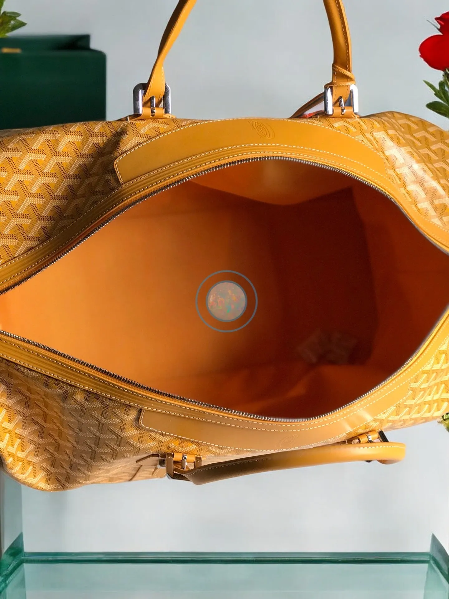Goyard Goyardine 55 Duffle