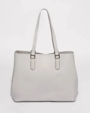 Grey Tori Large New Tote Bag