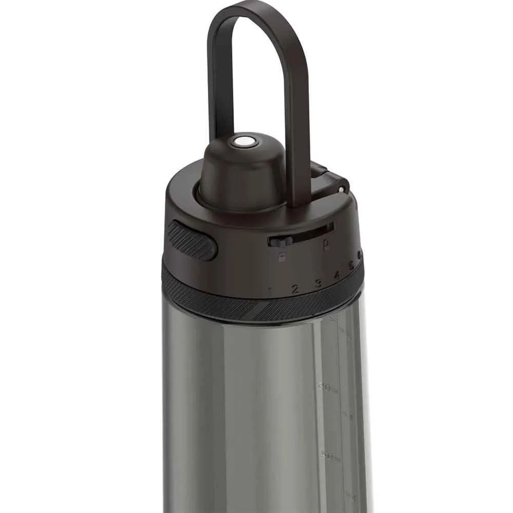 Guard Collection Hard Plastic Hydration Bottle w/Spout - 24oz - Espresso Black