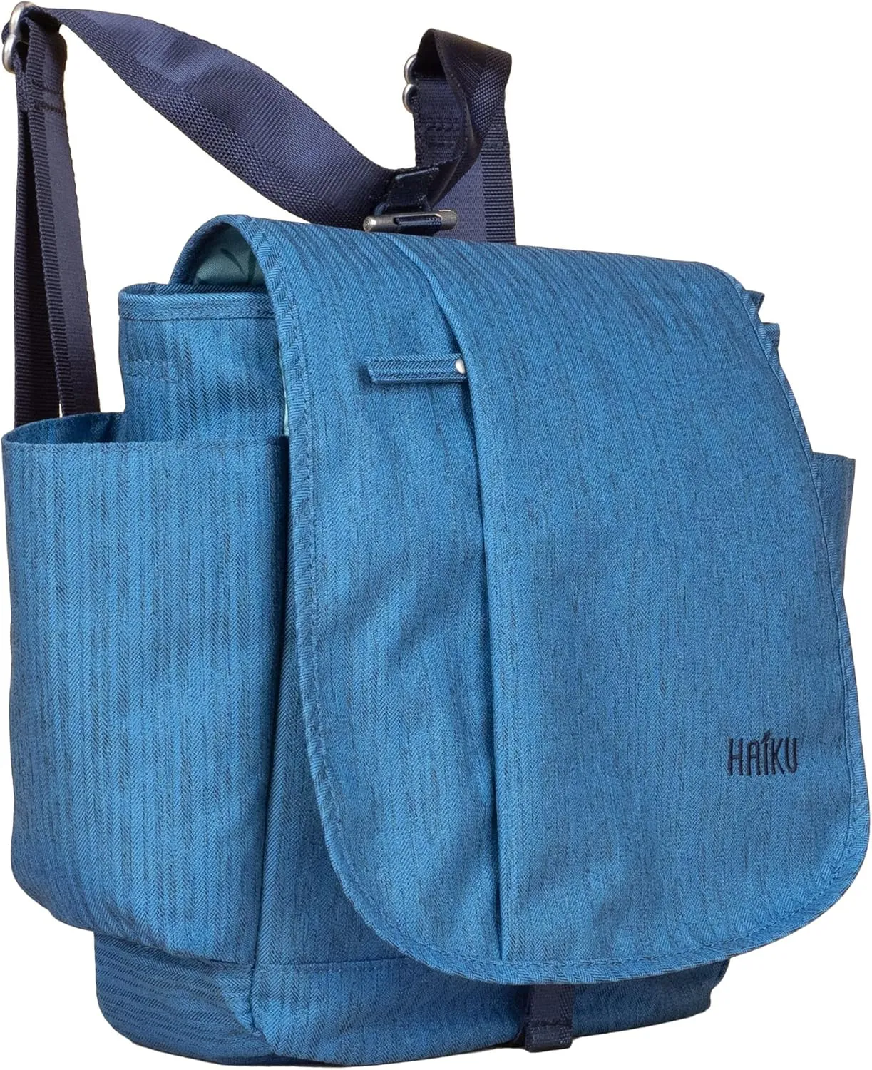 HAIKU To Go Convertible 2.0 Crossbody and Backpack Messenger-Style Travel Bag with Adjustable Shoulder Straps, Dual Pockets
