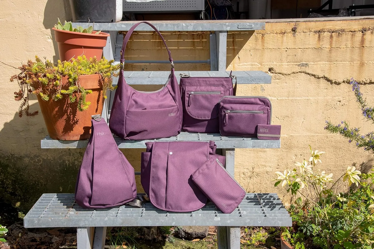 HAIKU To Go Convertible 2.0 Crossbody and Backpack Messenger-Style Travel Bag with Adjustable Shoulder Straps, Dual Pockets