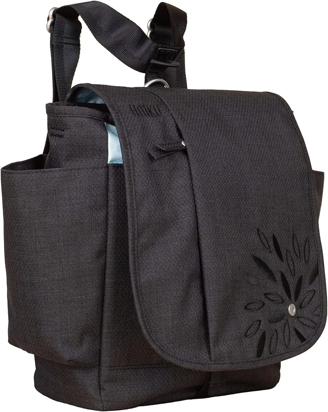 HAIKU To Go Convertible 2.0 Crossbody and Backpack Messenger-Style Travel Bag with Adjustable Shoulder Straps, Dual Pockets