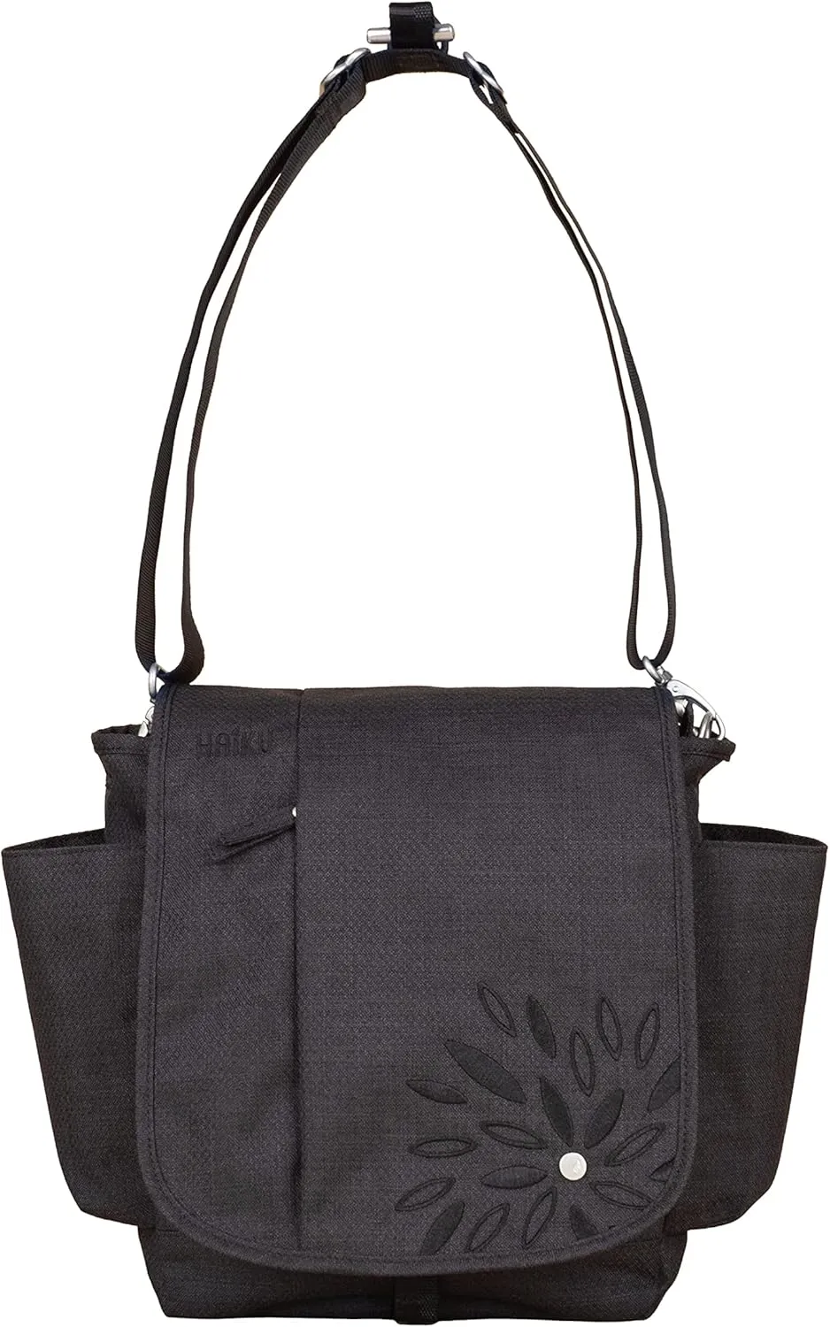 HAIKU To Go Convertible 2.0 Crossbody and Backpack Messenger-Style Travel Bag with Adjustable Shoulder Straps, Dual Pockets