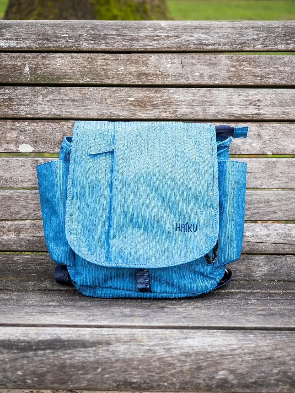 HAIKU To Go Convertible 2.0 Crossbody and Backpack Messenger-Style Travel Bag with Adjustable Shoulder Straps, Dual Pockets