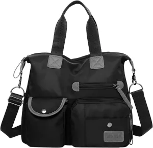 Handbag For Women Waterproof Nylon Crossbody Bag Shoulder Handbag Storage Tote