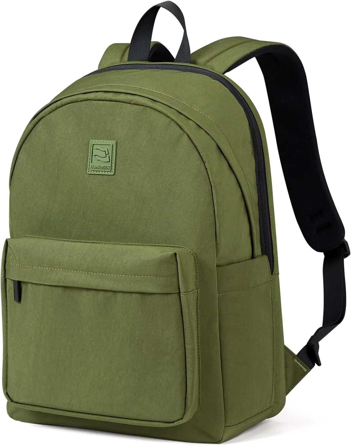 Hanke Travel Backpack for Women, Lightweight Personal Item Backpack, Carry On Backpack for Women, Airline Approved Work Backpacks Woman Casual Daypack (Pine Green)