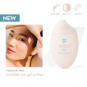 Happy Skin Rescue Me Invisible Sun Gel Primer Broad Spectrum SPF 40