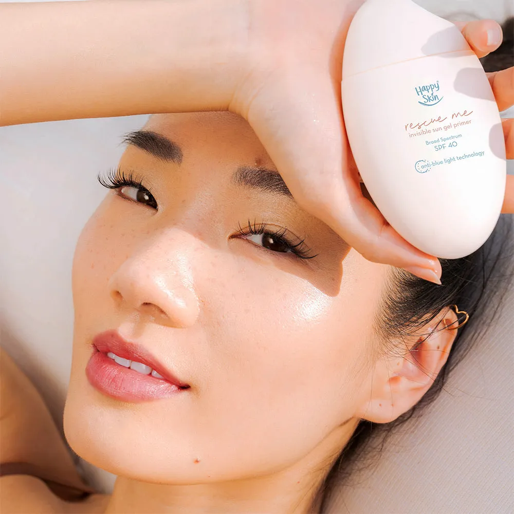 Happy Skin Rescue Me Invisible Sun Gel Primer Broad Spectrum SPF 40