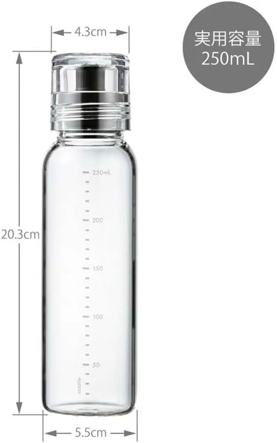 Hario Dressing Bottle, 250ml, Black