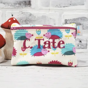 Hedgehog Personalized Reusable Food Bag