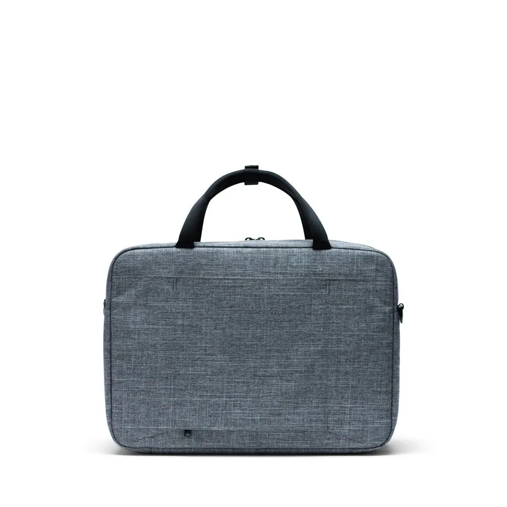 Herschel Gibson 18L Messenger Bag Unisex - Raven Crosshatch CORE