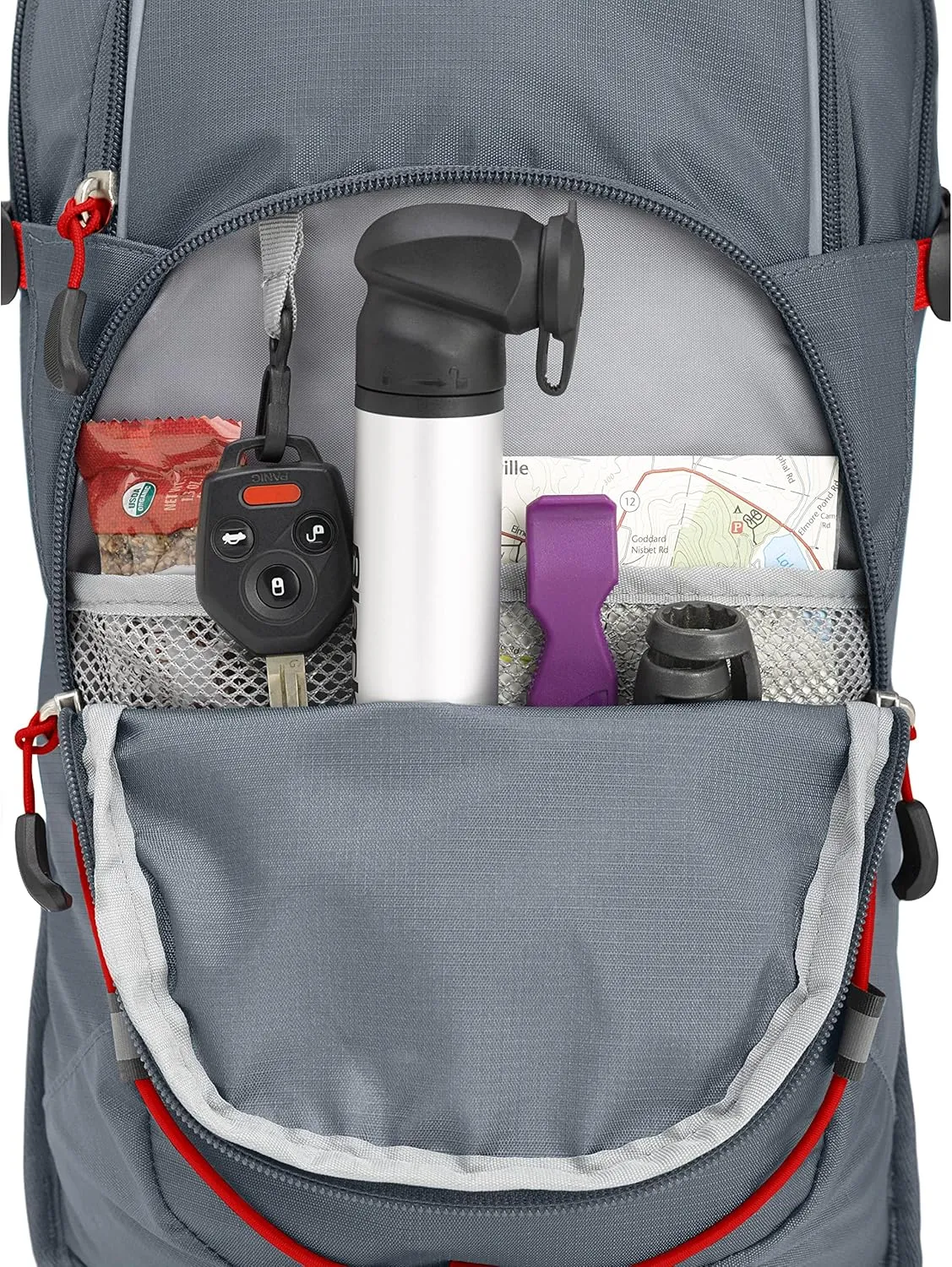 High Sierra Hydrahike, Grey/Blue, 8L