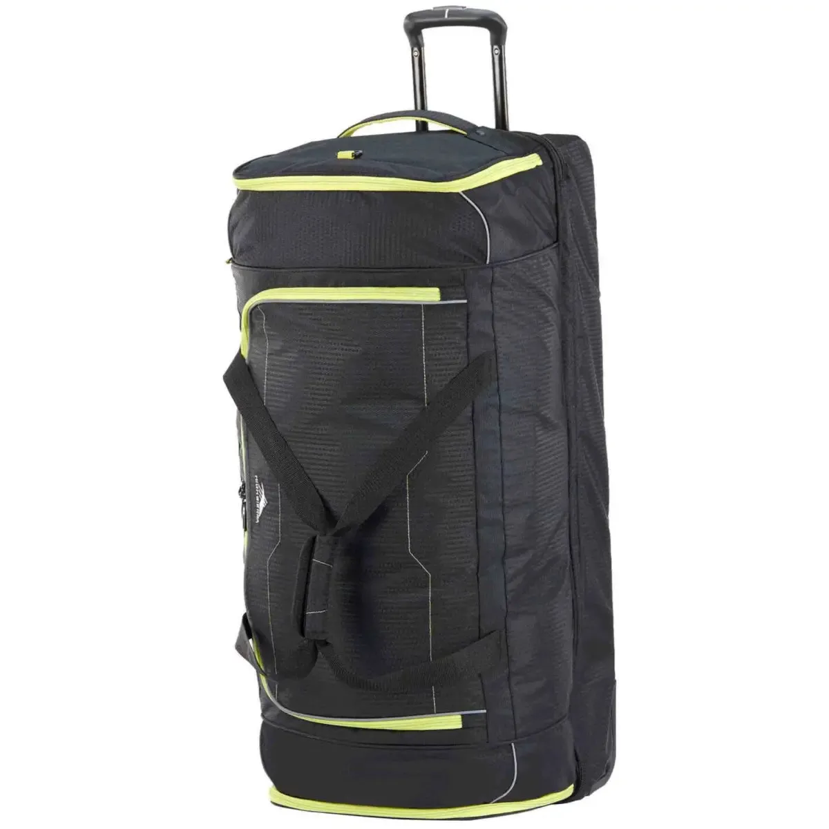 High Sierra Ultimate Access 3 - 91 cm Wheeled Drop Bottom Duffle - Black / Lime Green