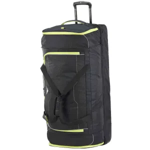 High Sierra Ultimate Access 3 - 91 cm Wheeled Drop Bottom Duffle - Black / Lime Green