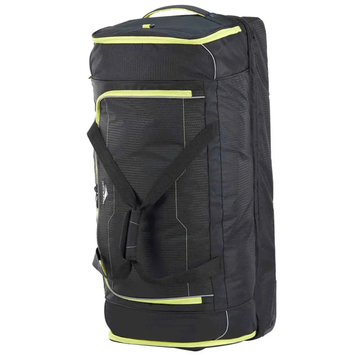 High Sierra Ultimate Access 3 - 91 cm Wheeled Drop Bottom Duffle - Black / Lime Green