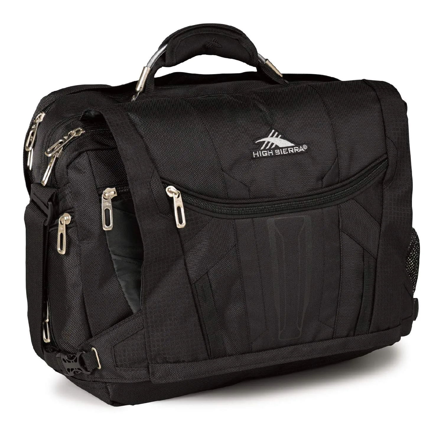High Sierra XBT TSA Messenger Bag Black One Size U1