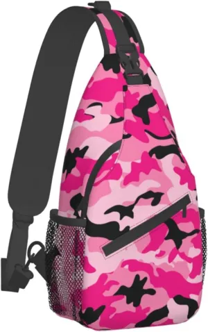 Hiking Daypacks Crossbody Shoulder Bag,Adjustable Strap High Capacity,For Men Women Outdoor Cycling Travel