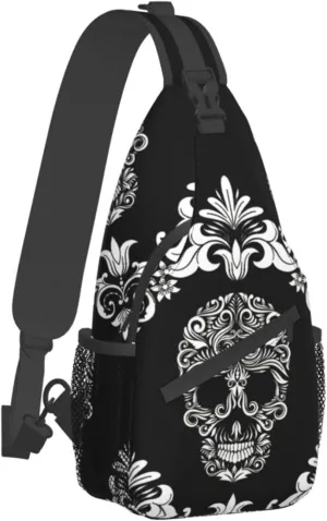 Hiking Daypacks Crossbody Shoulder Bag,Adjustable Strap High Capacity,For Men Women Outdoor Cycling Travel